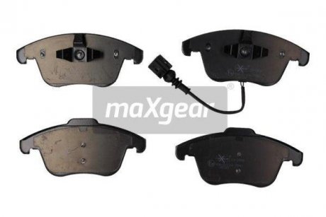 Тормозные колодки, дисковый тормоз (набор) MAXGEAR 190906