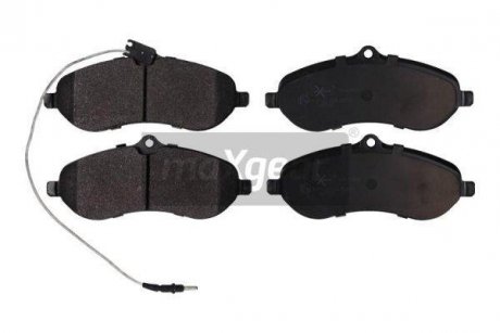 Тормозные колодки, дисковый тормоз (набор) MAXGEAR 190908