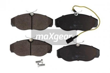 Тормозные колодки, дисковый тормоз (набор) MAXGEAR 191085