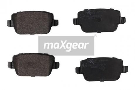 Тормозные колодки, дисковый тормоз (набор) MAXGEAR 191094