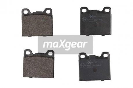Тормозные колодки, дисковый тормоз (набор) MAXGEAR 191119