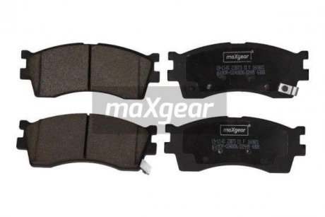 Тормозные колодки, дисковый тормоз (набор) MAXGEAR 191140