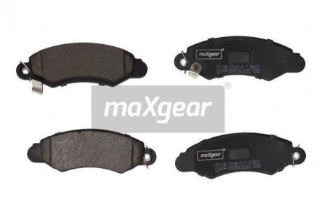 Тормозные колодки, дисковый тормоз (набор) MAXGEAR 191149