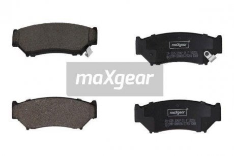 Тормозные колодки, дисковый тормоз (набор) MAXGEAR 191376