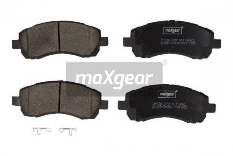 Тормозные колодки, дисковый тормоз (набор) MAXGEAR 191396