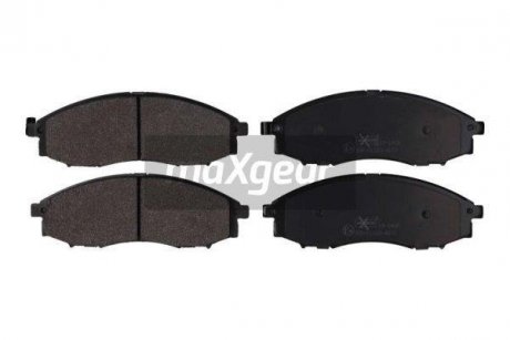 Тормозные колодки, дисковый тормоз (набор) MAXGEAR 191408