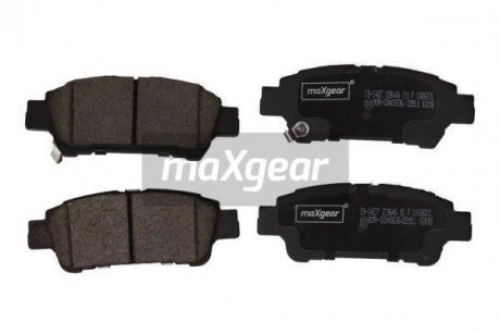 Тормозные колодки, дисковый тормоз (набор) MAXGEAR 191427