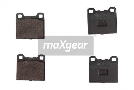 Тормозные колодки, дисковый тормоз (набор) MAXGEAR 191742