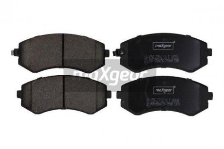 Тормозные колодки, дисковый тормоз (набор) MAXGEAR 191758