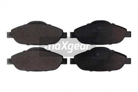 Тормозные колодки, дисковый тормоз (набор) MAXGEAR 191793