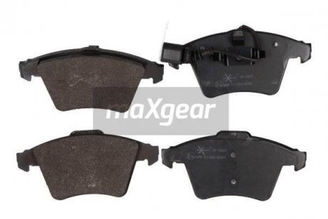Тормозные колодки, дисковый тормоз (набор) MAXGEAR 191823