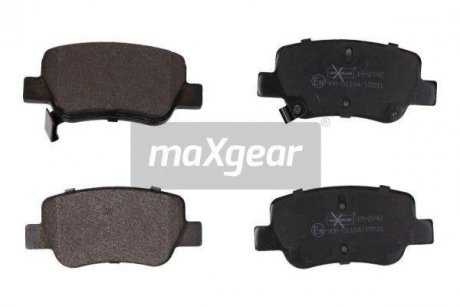 Тормозные колодки TOYOTA T. AVENSIS 09- MAXGEAR 192142