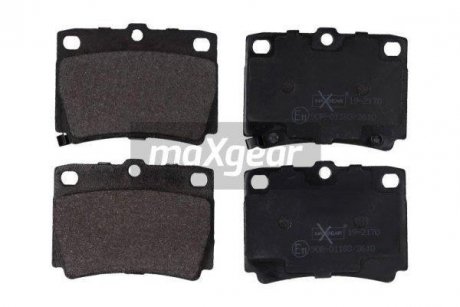 Тормозные колодки MITSUBISHI T. PAJERO 98- MAXGEAR 192170