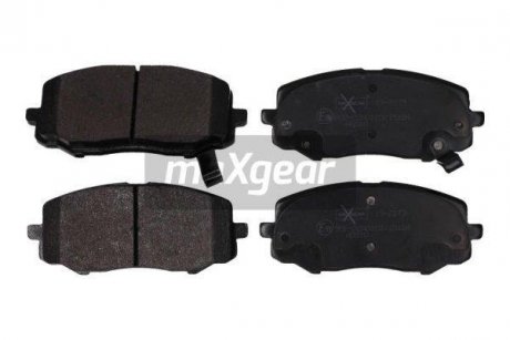 Колодки гальмівні HYUNDAI P. I20 08- BEZ ESP MAXGEAR 192173