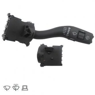 Перемикач комбінов. під кермом (склоочисники, керув. компьютер.) AUDI A4 B6, A4 B7, A6 C6, A8 D3 11.00-08.11 MEAT & DORIA MEAT&DORIA 23331