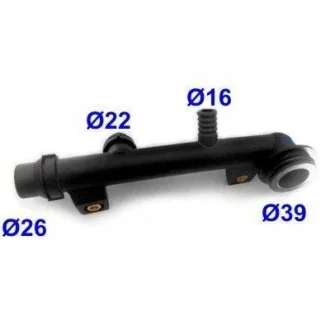 Фото фланець системи охолодження 3 E46 316/318i 98- MEAT&DORIA 93137 Фланець системи охолодження 3 E46 316/318i 98- MEAT&DORIA 93137