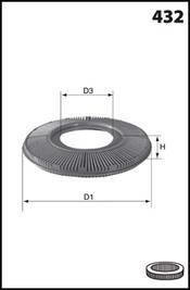 Фильтр воздушный MECAFILTER EL3773