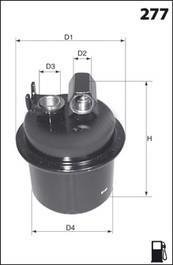 Фильтр топлива MECAFILTER ELE6023