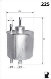 Фильтр топлива MECAFILTER ELE6093