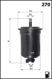 Фильтр топлива MECAFILTER ELE6115