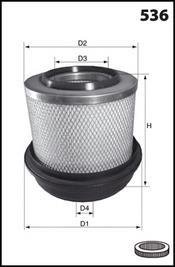 Фільтр повітряний MECAFILTER FA3210