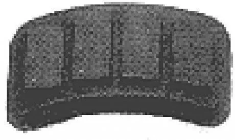 Педальные накладка, педаль тормоз Metalcaucho 00416