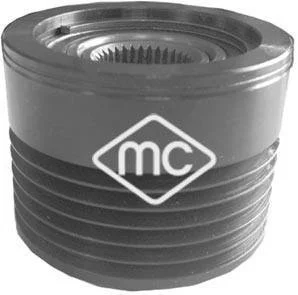 Фото шків генератора Peugeot 306, 307 2.0HDI (00-) Metalcaucho 04915 Шків генератора Peugeot 306, 307 2.0HDI (00-) Metalcaucho 04915