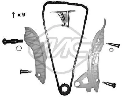 Набір ГРМ Metalcaucho 06179