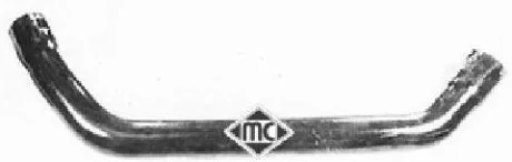 Патрубок системи охолодження Metalcaucho 08401