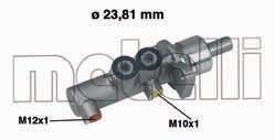 Головний гальмівний циліндр Metelli 050378