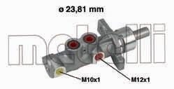 Головний гальмівний циліндр Metelli 050409