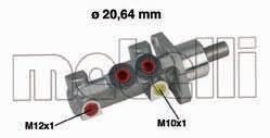 Головний гальмівний циліндр Metelli 050420