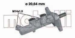 Головний гальмівний циліндр Metelli 050593