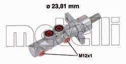 Головний гальмівний циліндр Metelli 050738