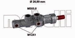 Циліндр гальмівний (головний) Metelli 05-0867