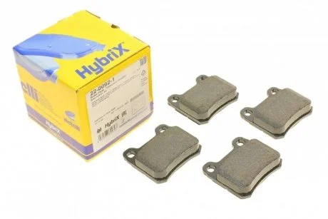 Комплект гальмівних колодок Metelli 22-0092-1