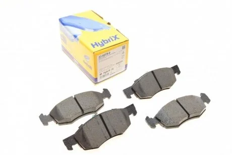 Фото комплект гальмівних колодок Metelli 22-0274-2 Комплект гальмівних колодок Metelli 22-0274-2