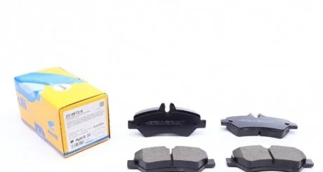 Фото комплект гальмівних колодок Metelli 22-0672-0 Комплект гальмівних колодок Metelli 22-0672-0