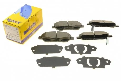 Фото комплект гальмівних колодок Metelli 22-0879-0 Комплект гальмівних колодок Metelli 22-0879-0