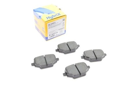 Комплект гальмівних колодок (дискових) Metelli 22-1245-0