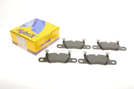 Комплект гальмівних колодок (дискових) Metelli 22-1258-0