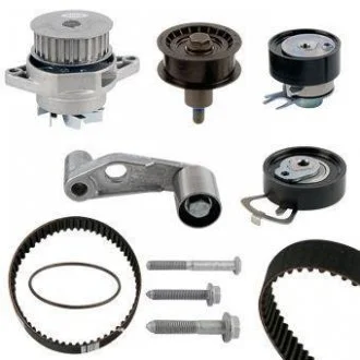 Фото комплект (ремінь+ролик+водяний насос)) Metelli 3007651 Комплект (ремінь+ролик+водяний насос)) Metelli 3007651