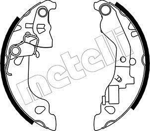 Тормозные колодки.) Metelli 530079Y