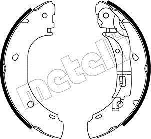 Тормозные колодки.) Metelli 530082