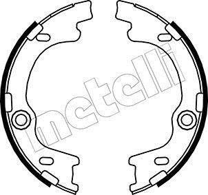 Гальмівні колодки ручного гальма Metelli 530185