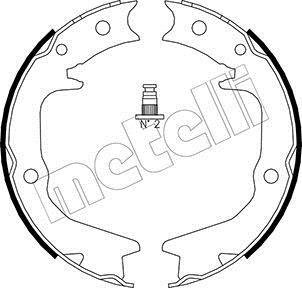 Тормозные колодки ручного тормоза Metelli 530265