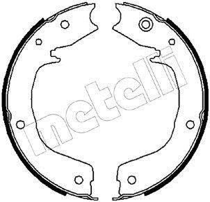 Тормозные колодки ручного тормоза Metelli 530267