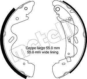 Тормозные колодки.) Metelli 530291