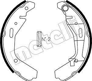 Тормозные колодки.) Metelli 530318