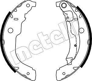 Тормозные колодки.) Metelli 530333